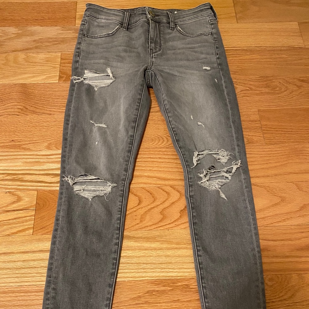 Brand new American Eagle gray jeans